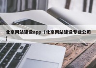 北京網(wǎng)站建設app（北京網(wǎng)站建設專業(yè)公司）