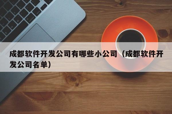 成都軟件開發(fā)公司有哪些小公司(成都軟件開發(fā)公司名單)