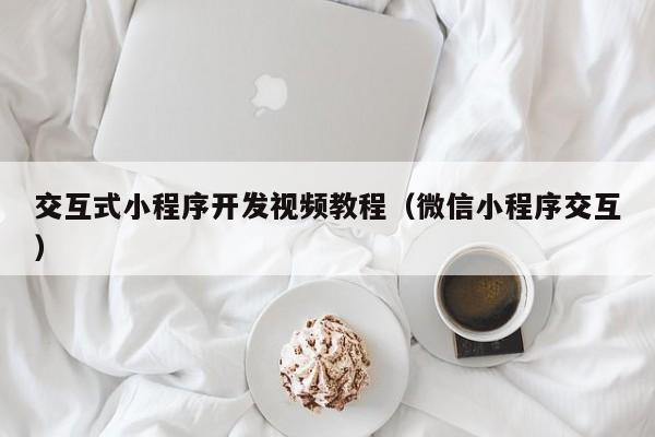 交互式小程序開發(fā)視頻教程(微信小程序交互)